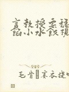 言教授要稳住肉馅小水饺视频