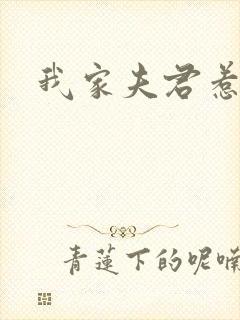 我家夫君惹不起