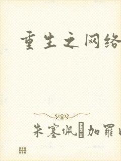 重生之网络大亨