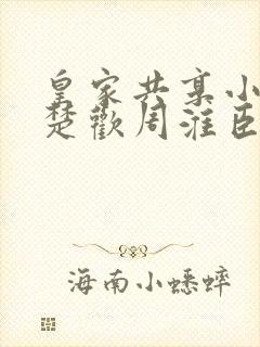 皇家共享小公主楚欢周淮臣