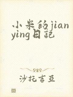 小米的jianying日记