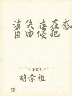 消失存在感消失自由侵犯