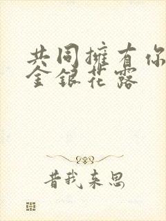 共同拥有你by金银花露