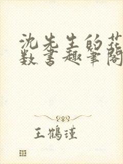 沈先生的花式调数书趣笔阁