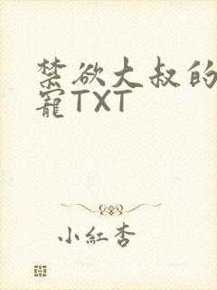 禁欲大叔的心尖宠TXT
