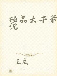 极品太子爷 浮沉