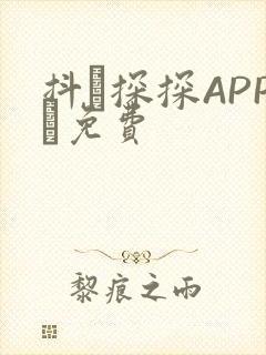 抖抈探探APP汅免费