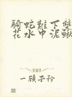 骑蛇难下双金银花水中泥鳅双男主