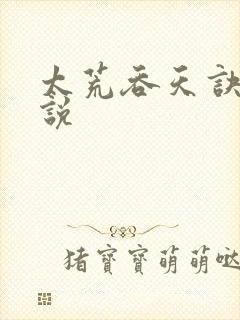 太荒吞天诀 小说