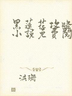 黑莲花攻略手册小说免费阅读全文