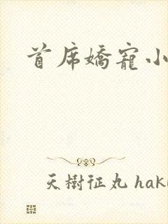 首席娇宠小情人