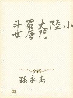 斗罗大陆小说绝世唐门