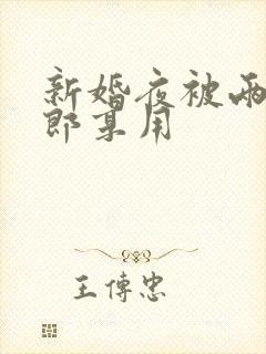 新婚夜被两个伴郎享用