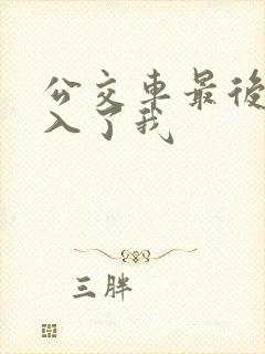 公交车最后一排入了我