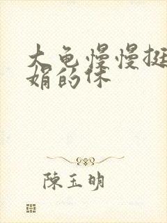 大龟慢慢挺进张娟的休