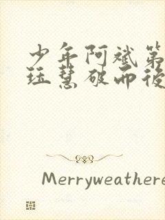 少年阿斌第二部珏慧破而后立