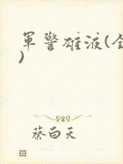 军警雄液(全篇)