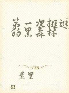 第一次挺进麻麻的黑森林