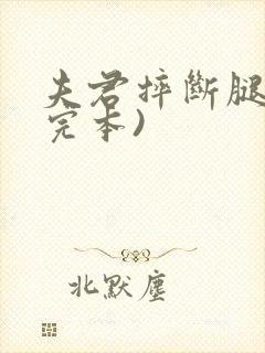 夫君摔断腿后(完本)