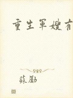 重生军嫂有空间