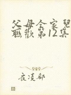 父母全家儿女大联欢第12集