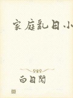 家庭乱日小说