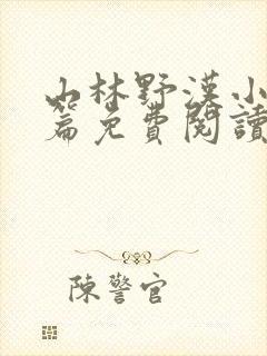 山林野汉小说全篇免费阅读