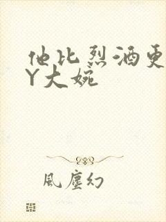 他比烈酒更撩BY大婉