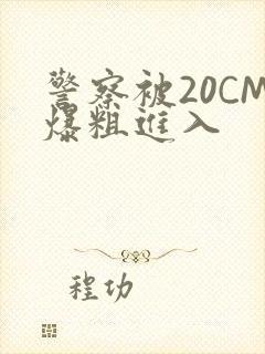 警察被20CM爆粗进入