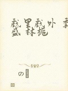 戏里戏外 季淮盛 林栀