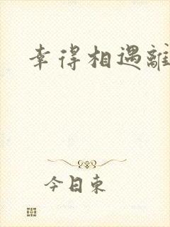 幸得相遇离婚时