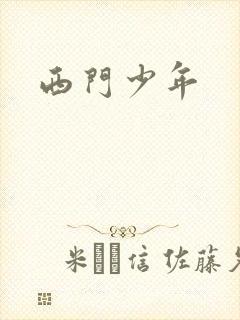 西门少年