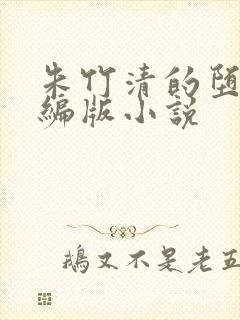 朱竹清的堕落改编版小说