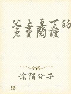 父上妻下的小说免费阅读