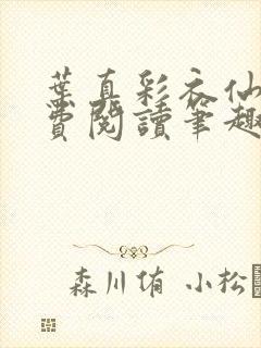 叶真彩衣仙子免费阅读笔趣阁