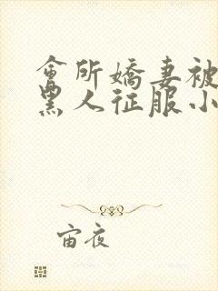 会所娇妻被多个黑人征服小说