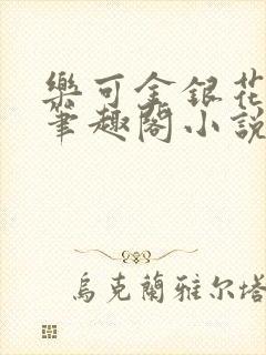 乐可金银花免费笔趣阁小说