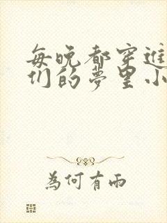 每晚都穿进男神们的梦里小说免费封面