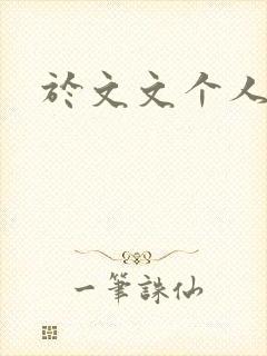 于文文个人简历