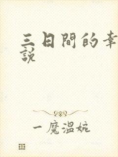 三日间的幸福小说