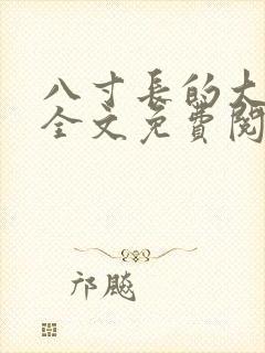 八寸长的大宝贝全文免费阅读