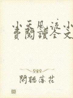 小天风流小说免费阅读全文最新章节