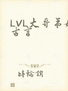 LVL大哥弟媳古言
