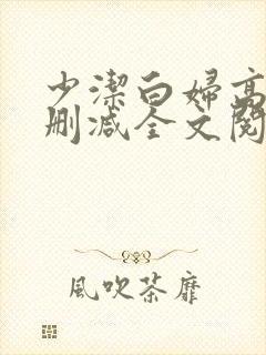 少洁白妇高义无删减全文阅读