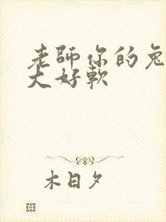 老师你的兔子好大好软