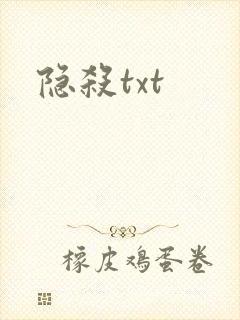 隐杀txt