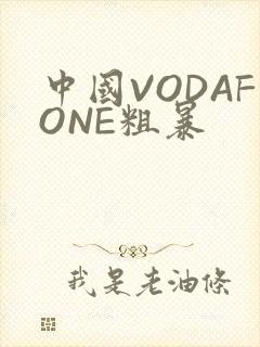中国VODAFONE粗暴