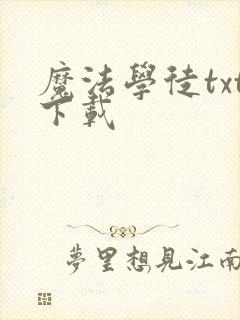 魔法学徒txt下载