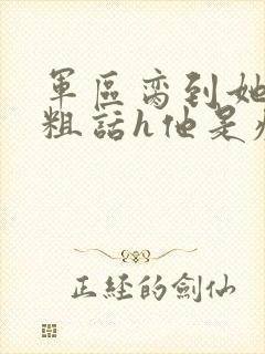 军区脔到她哭h粗话h他是疯批