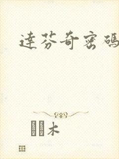 达芬奇密码小说